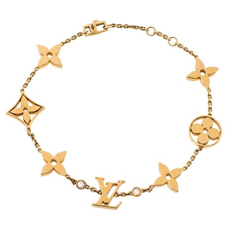 yellow gold bracelet louis vuitton|More.